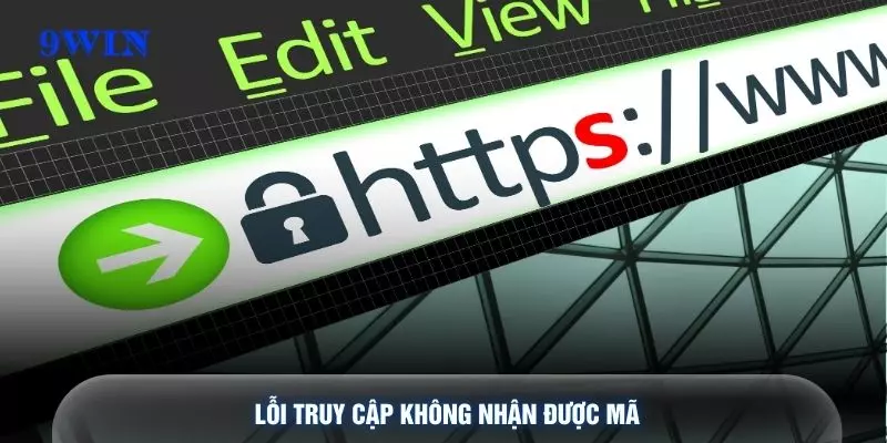 Lỗi truy cập không nhận được mã